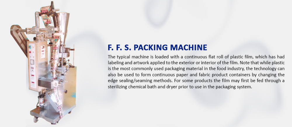 F.F.S Packing Machine In Ahmedabad,Gujarat,India